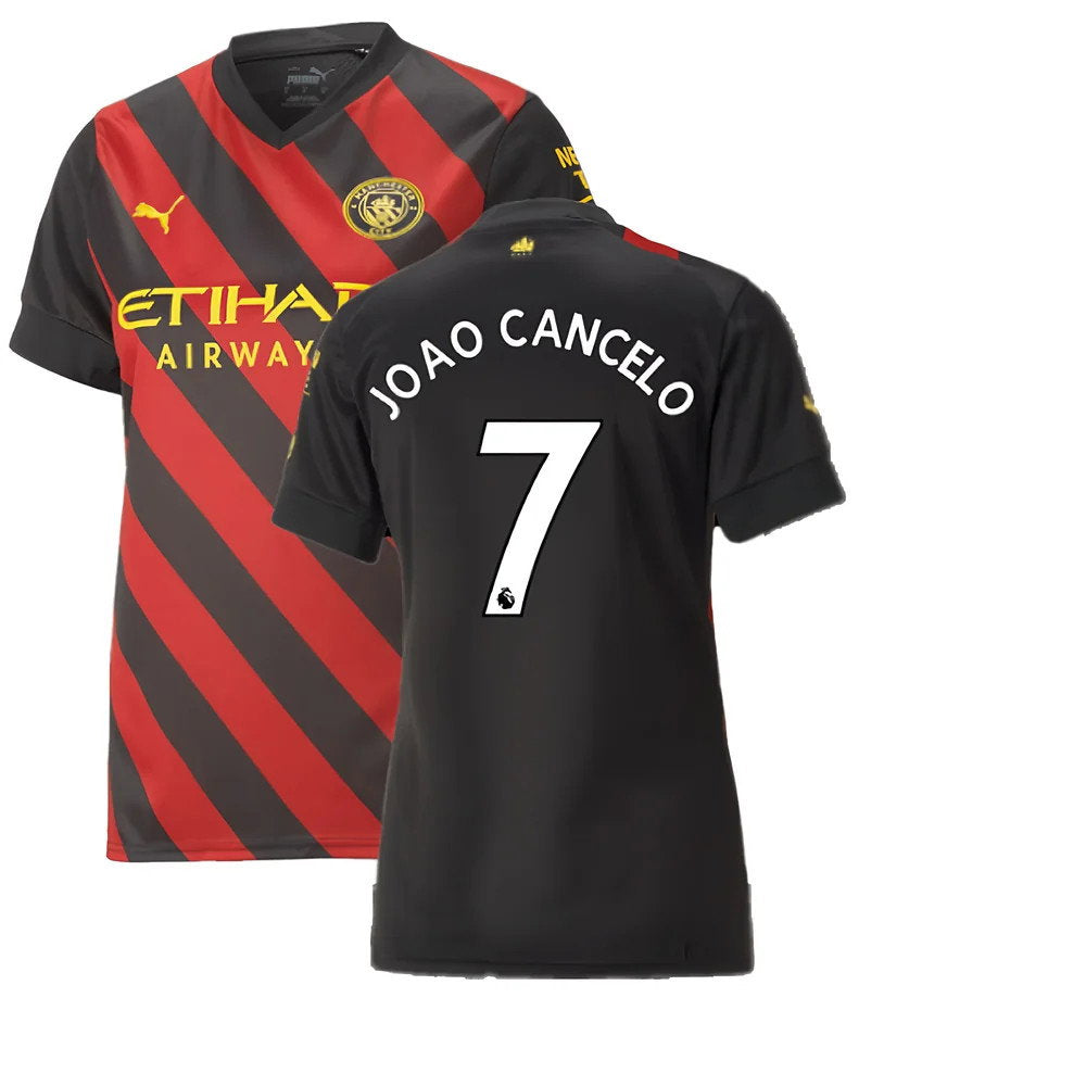 2022-2023 Man City Away Shirt (Ladies) (JOAO CANCELO 7)_0