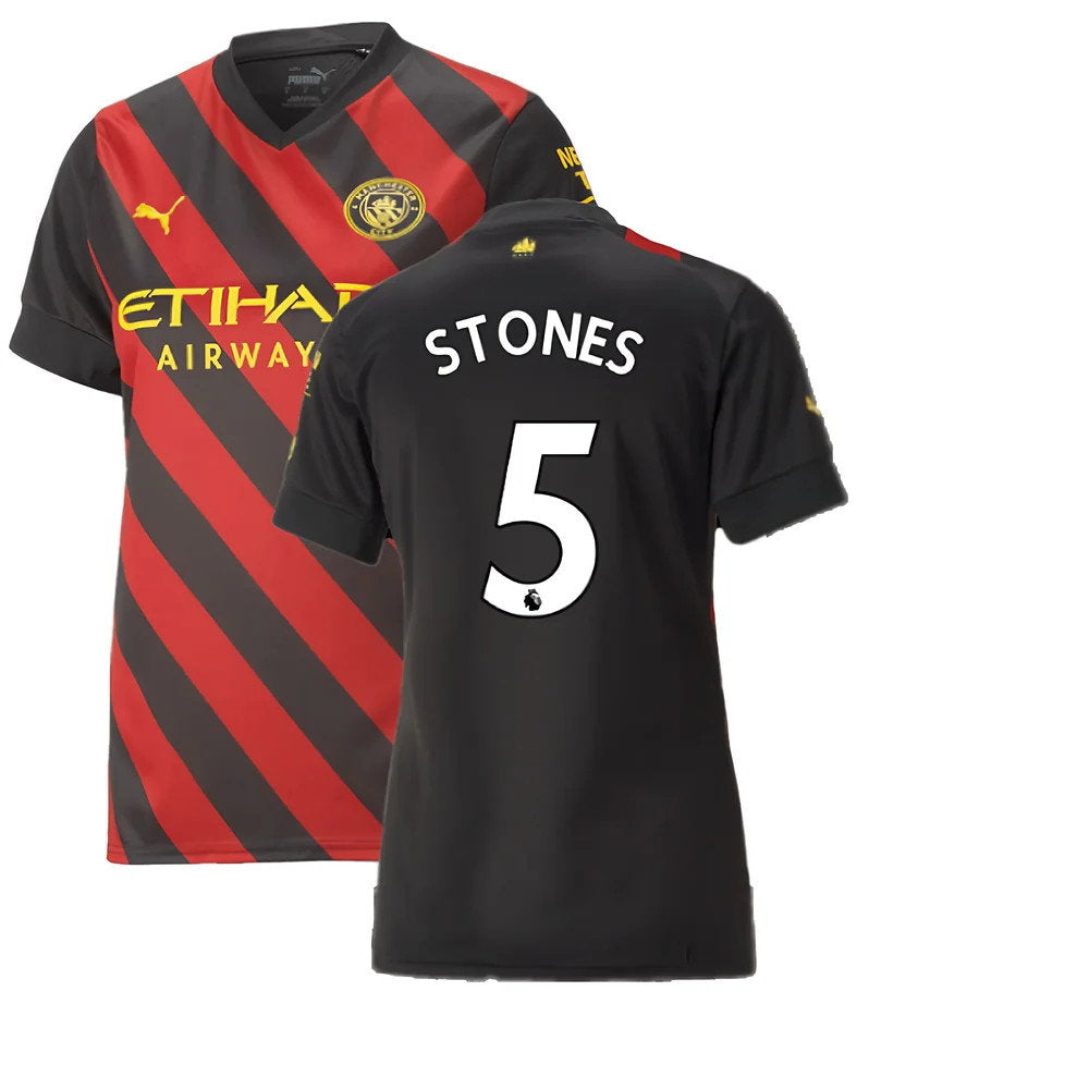 2022-2023 Man City Away Shirt (Ladies) (STONES 5)_0