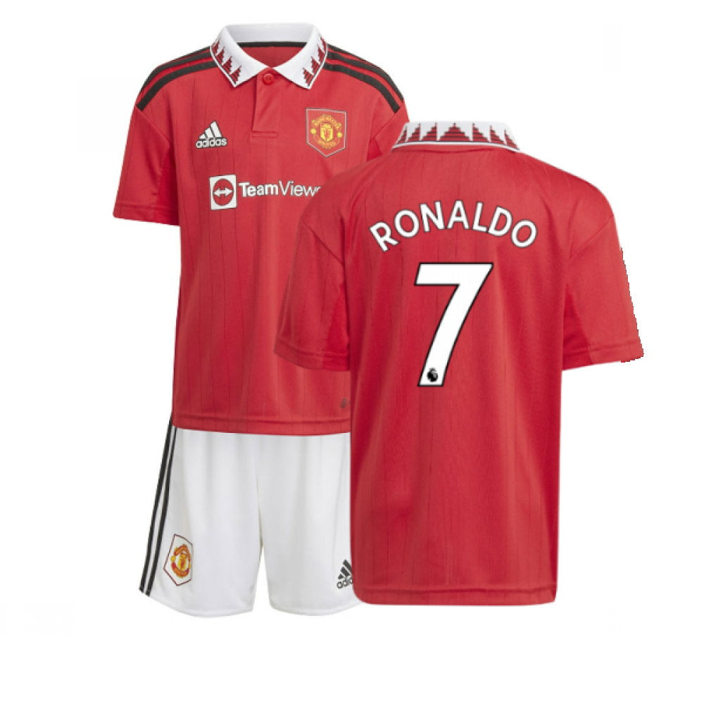 2022-2023 Man Utd Home Mini Kit (RONALDO 7)_0