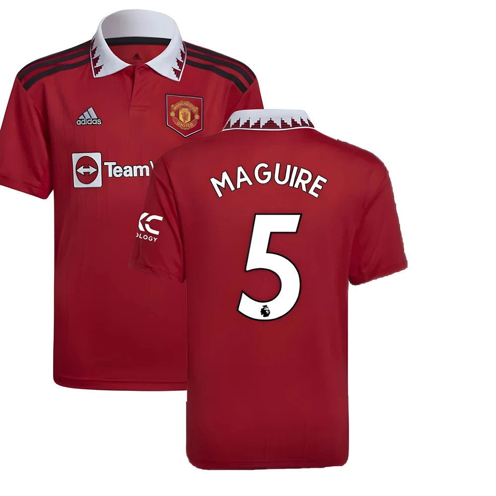 2022-2023 Man Utd Home Shirt (Kids) (MAGUIRE 5)_0