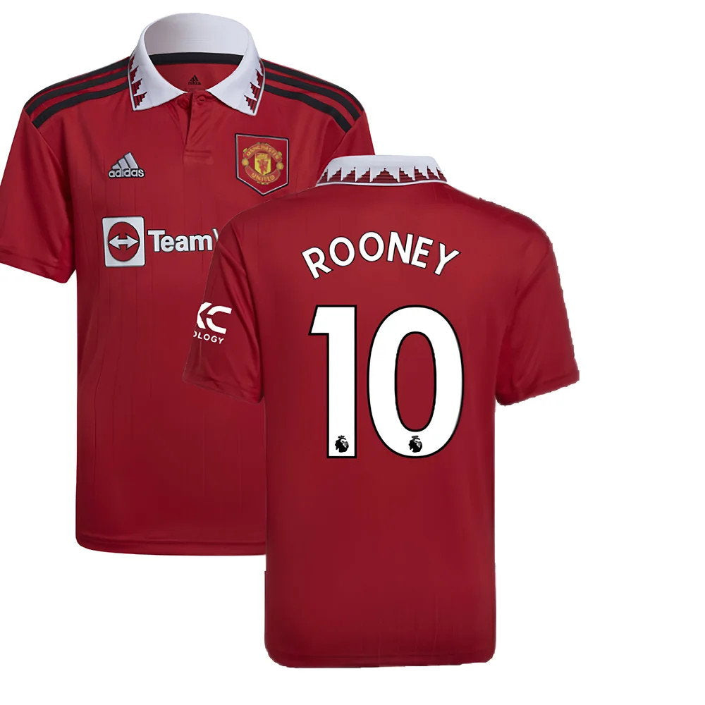 2022-2023 Man Utd Home Shirt (Kids) (ROONEY 10)_0