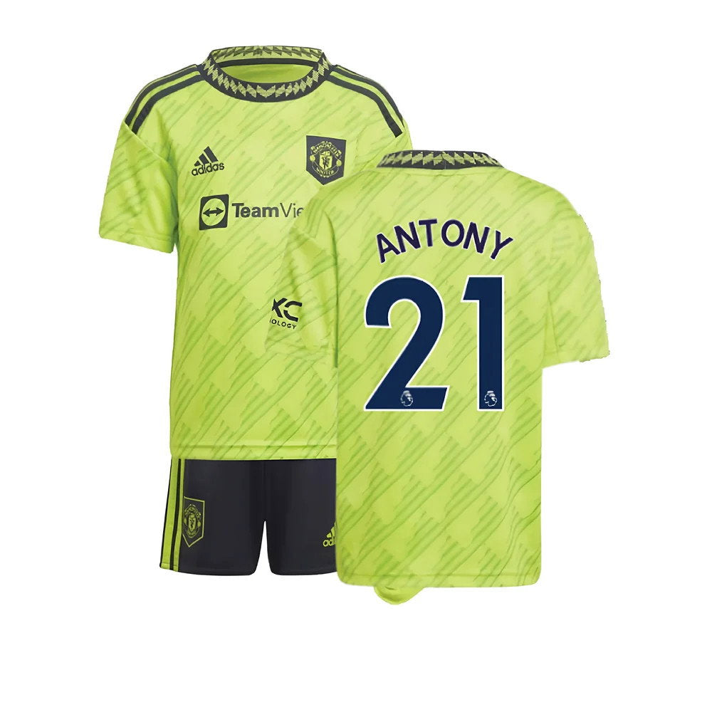 2022-2023 Man Utd Third Mini Kit (ANTONY 21)_0