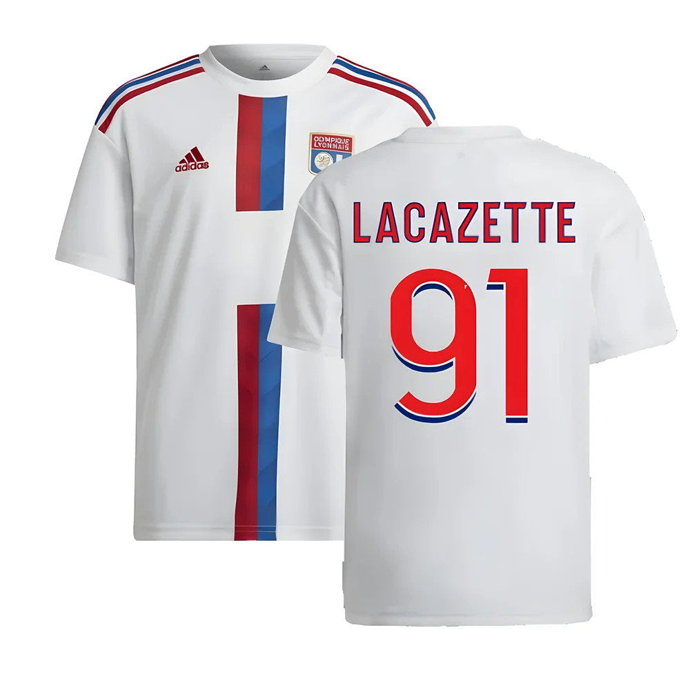 2022-2023 Olympique Lyon Home Shirt (Kids) (LACAZETTE 91)_0