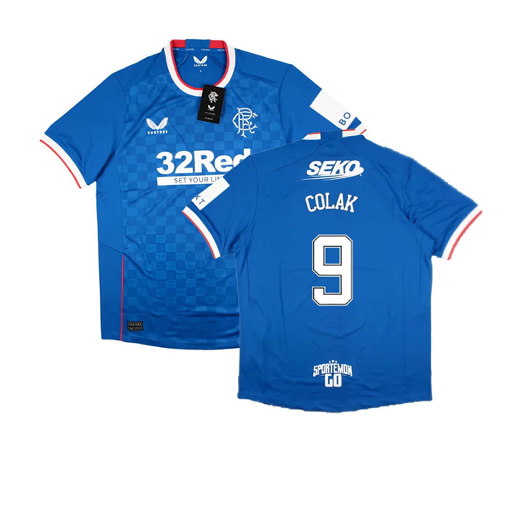 2022-2023 Rangers Home Pro Jersey (COLAK 9)_0