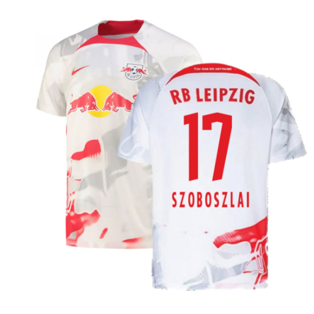 2022-2023 Red Bull Leipzig Home Shirt (White) (SZOBOSZLAI 17)_0