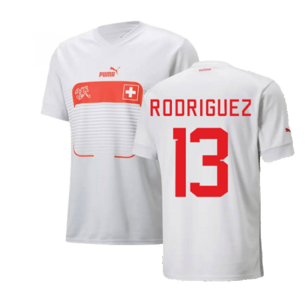 2022-2023 Switzerland Away Shirt (Rodriguez 13)_0
