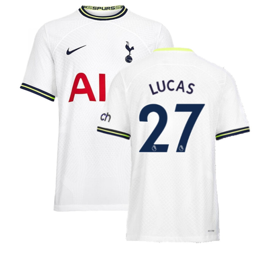 2022-2023 Tottenham Vapor Home Shirt (LUCAS 27)_0