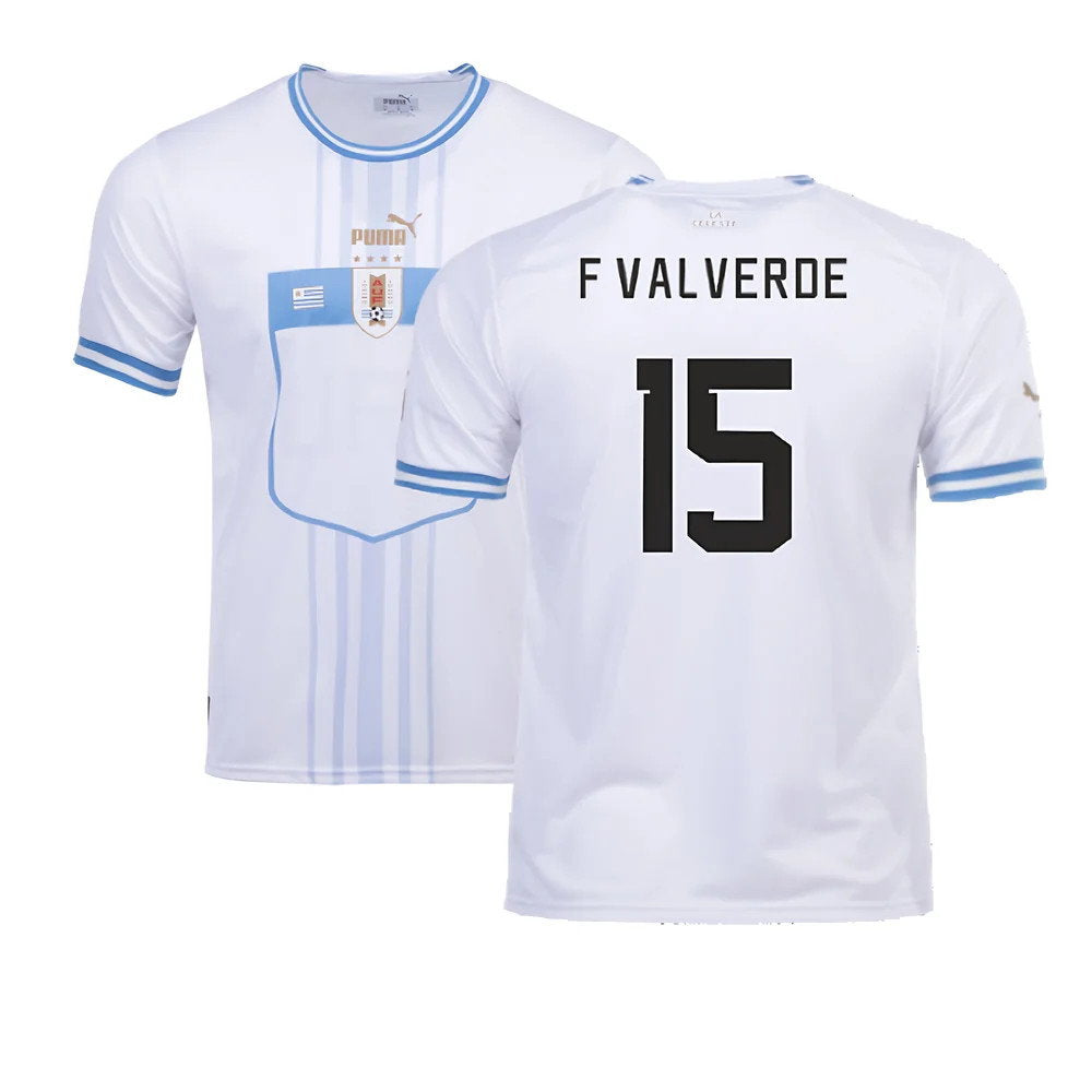 2022-2023 Uruguay Away Shirt (F Valverde 15)_0