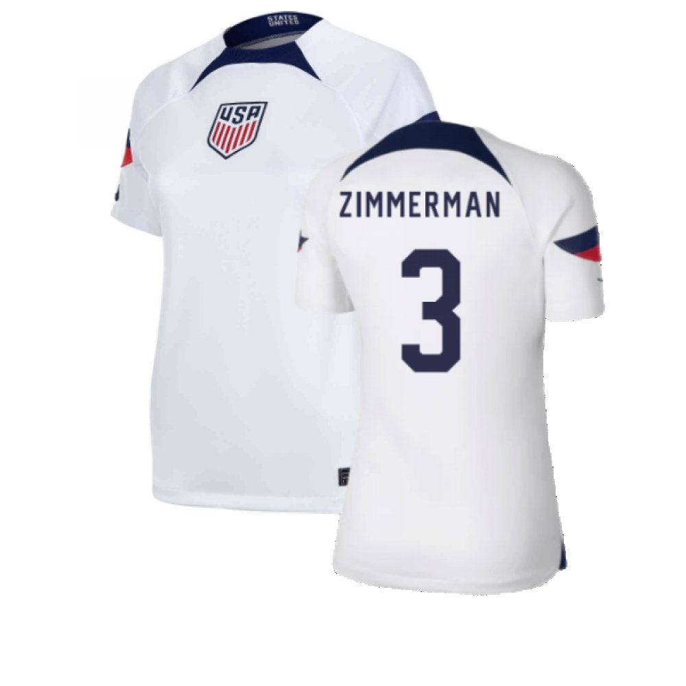 2022-2023 USA Home Shirt (Ladies) (ZIMMERMAN 3)_0