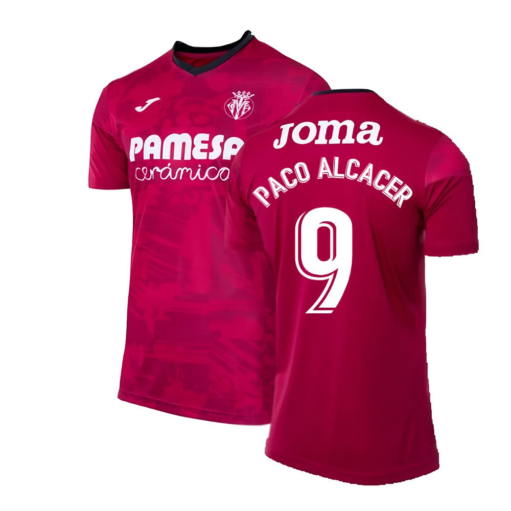 2022-2023 Villarreal Training Shirt (Pink) (PACO ALCACER 9)_0