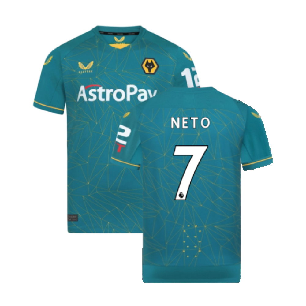 2022-2023 Wolves Away Pro Jersey (NETO 7)_0