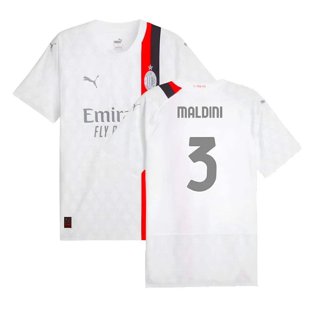 2023-2024 AC Milan Away Authentic Shirt (Maldini 3)_0