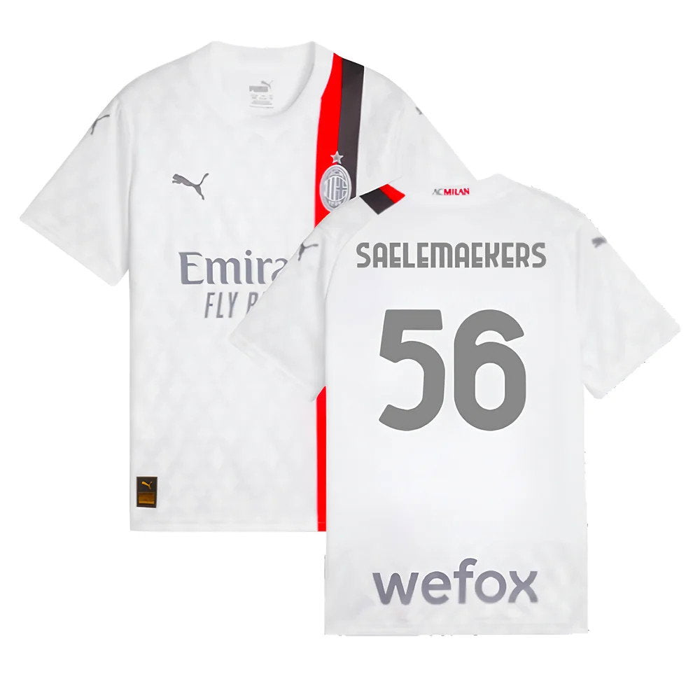 2023-2024 AC Milan Away Shirt (Kids) (Saelemaekers 56)_0