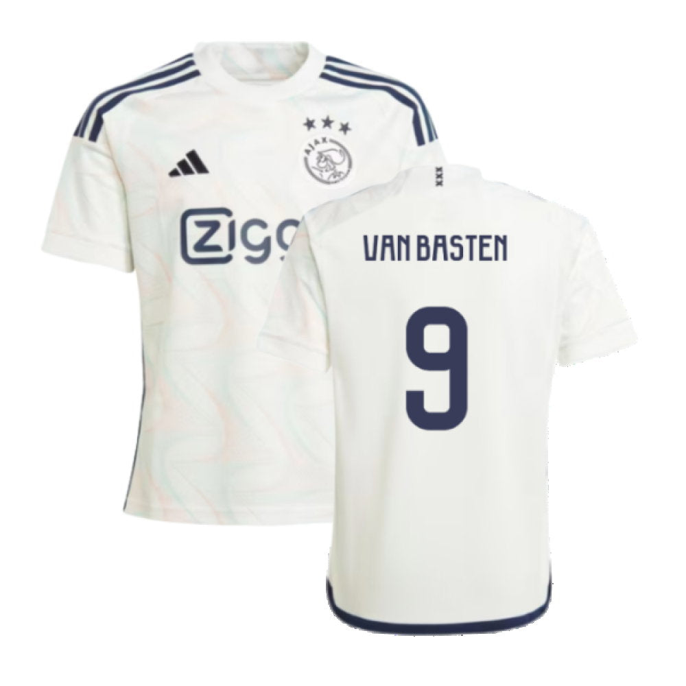 2023-2024 Ajax Away Shirt (Kids) (VAN BASTEN 9)_0