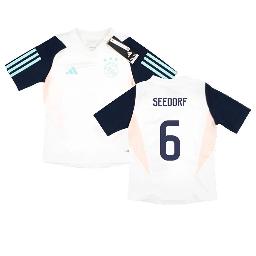 2023-2024 Ajax Training Jersey (White) - Kids (SEEDORF 6)_0