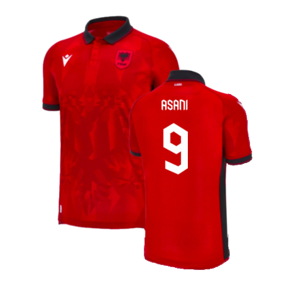 2023-2024 Albania Home Authentic Shirt (Asani 9)_0