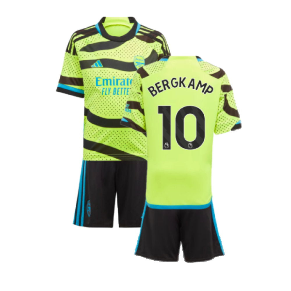 2023-2024 Arsenal Away Mini Kit (Bergkamp 10)_0