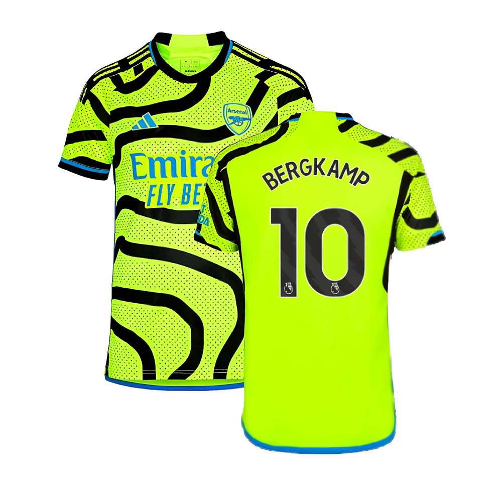 2023-2024 Arsenal Away Shirt (Kids) (Bergkamp 10)_0