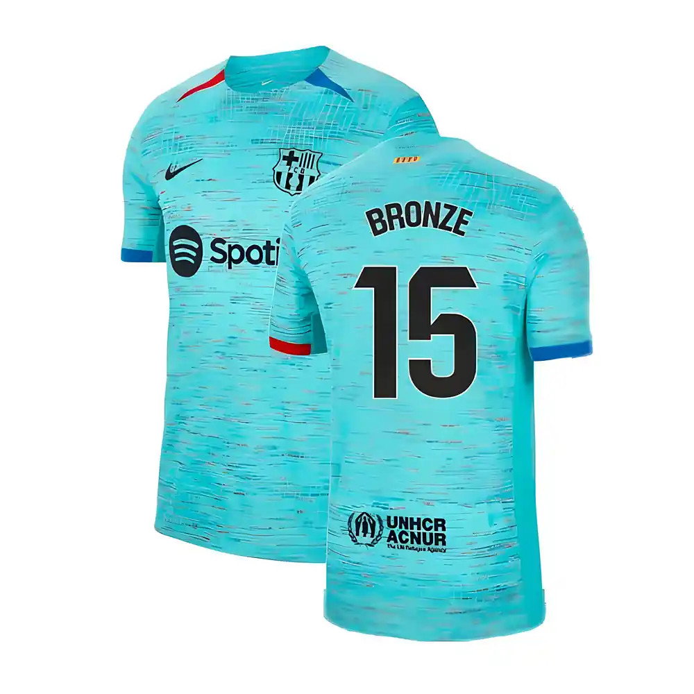 2023-2024 Barcelona Authentic Third Shirt (Bronze 15)_0