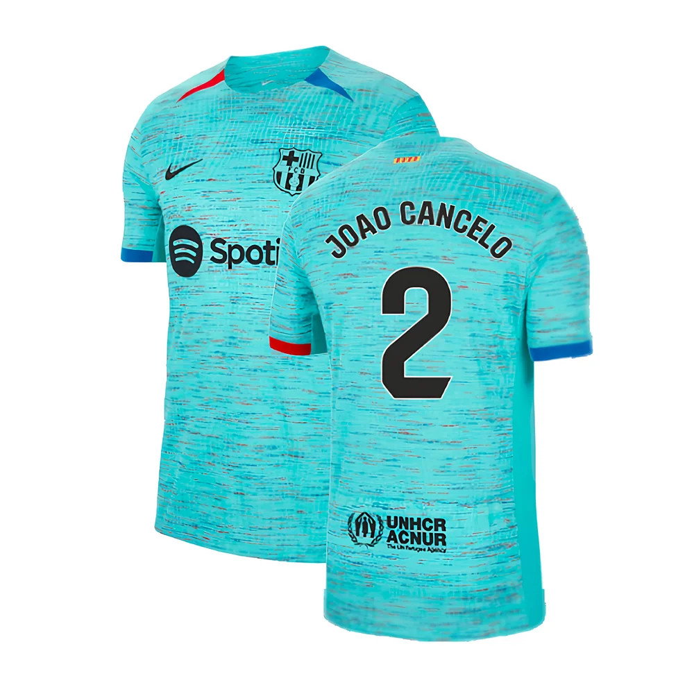 2023-2024 Barcelona Authentic Third Shirt (Joao Cancelo 2)_0