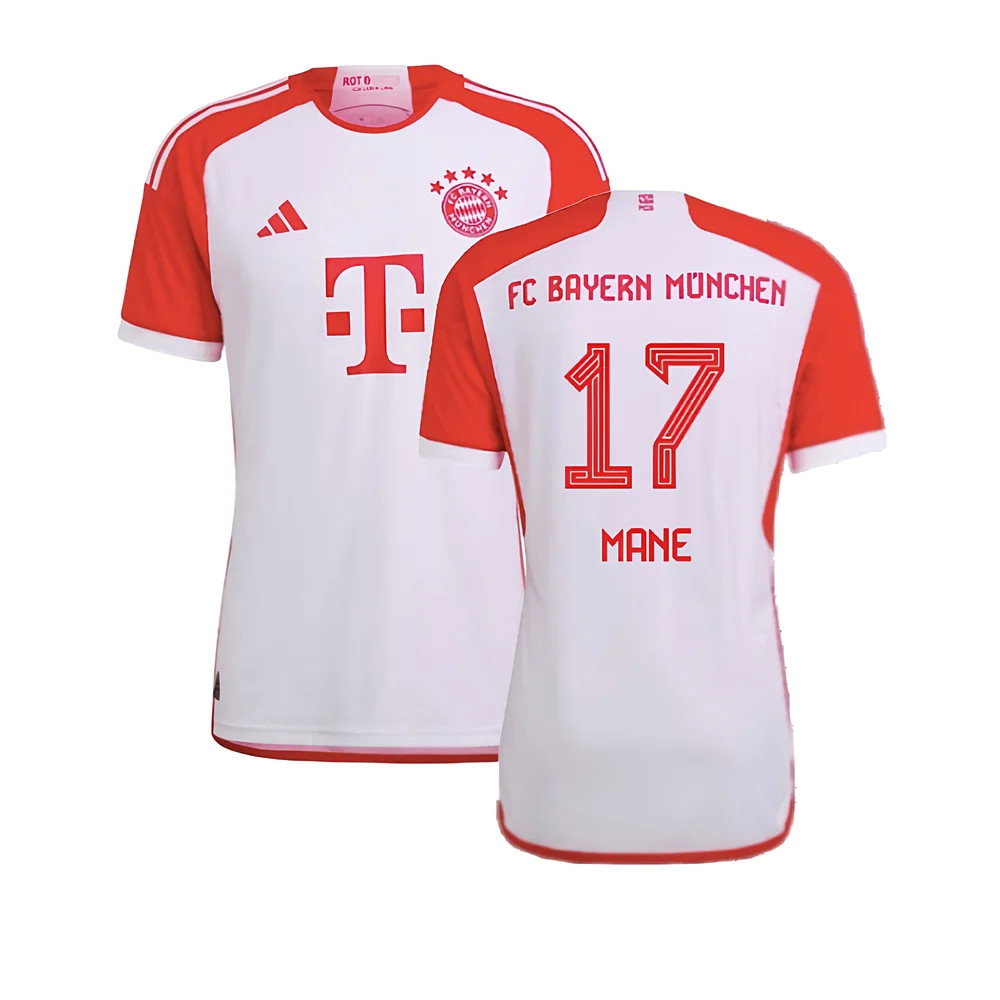 2023-2024 Bayern Munich Authentic Home Shirt (Mane 17)_0