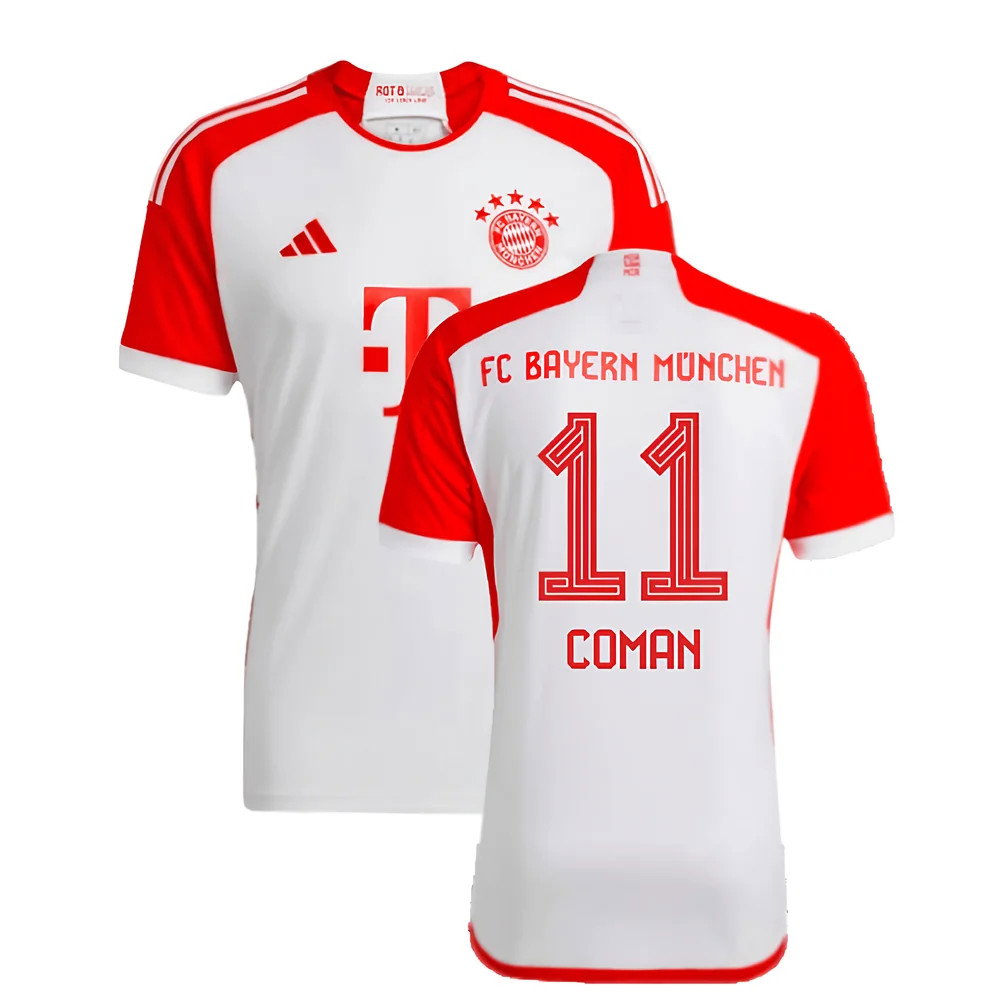 2023-2024 Bayern Munich Home Shirt (Coman 11)_0