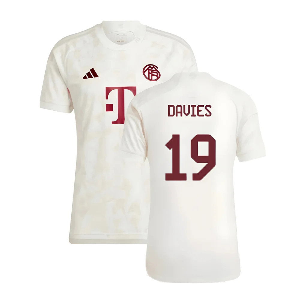 2023-2024 Bayern Munich Third Shirt (Davies 19)_0