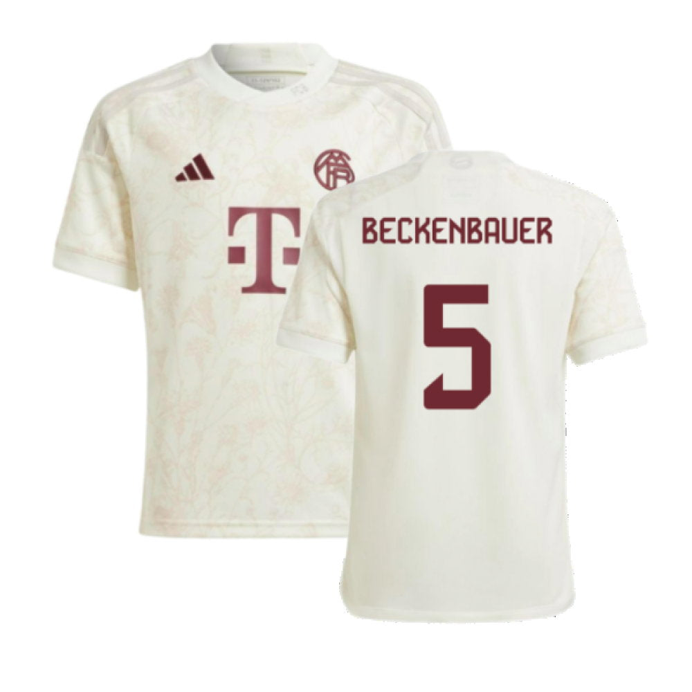 2023-2024 Bayern Munich Third Shirt (Kids) (Beckenbauer 5)_0