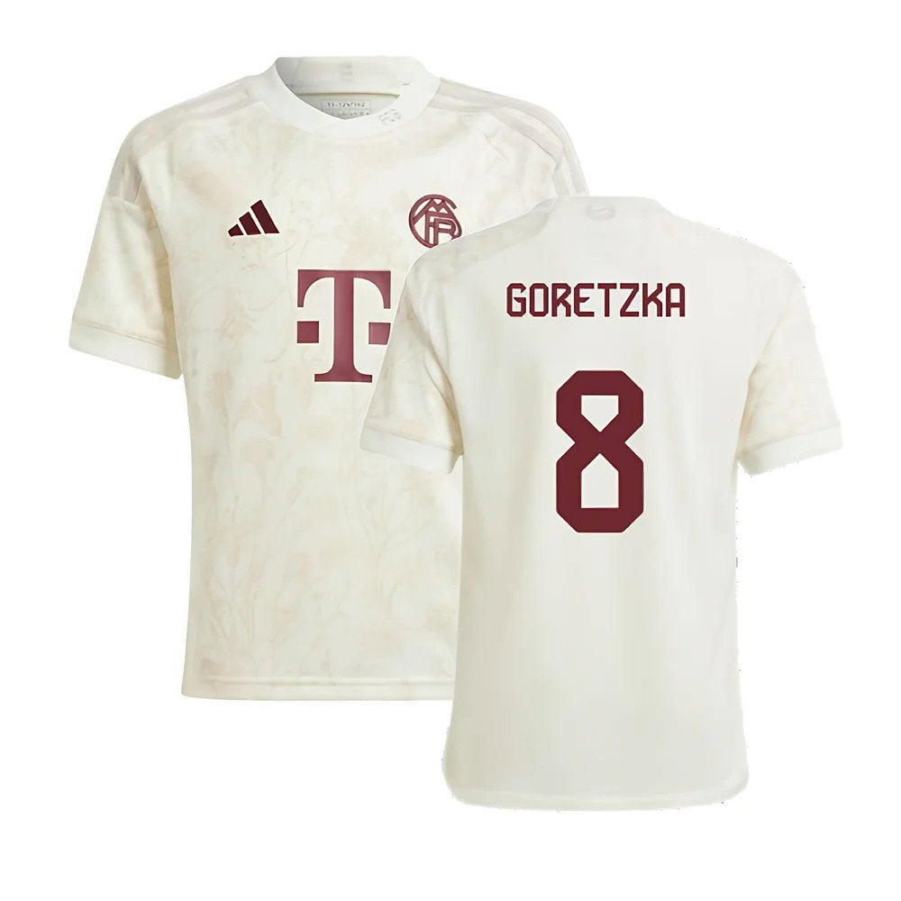 2023-2024 Bayern Munich Third Shirt (Kids) (Goretzka 8)_0
