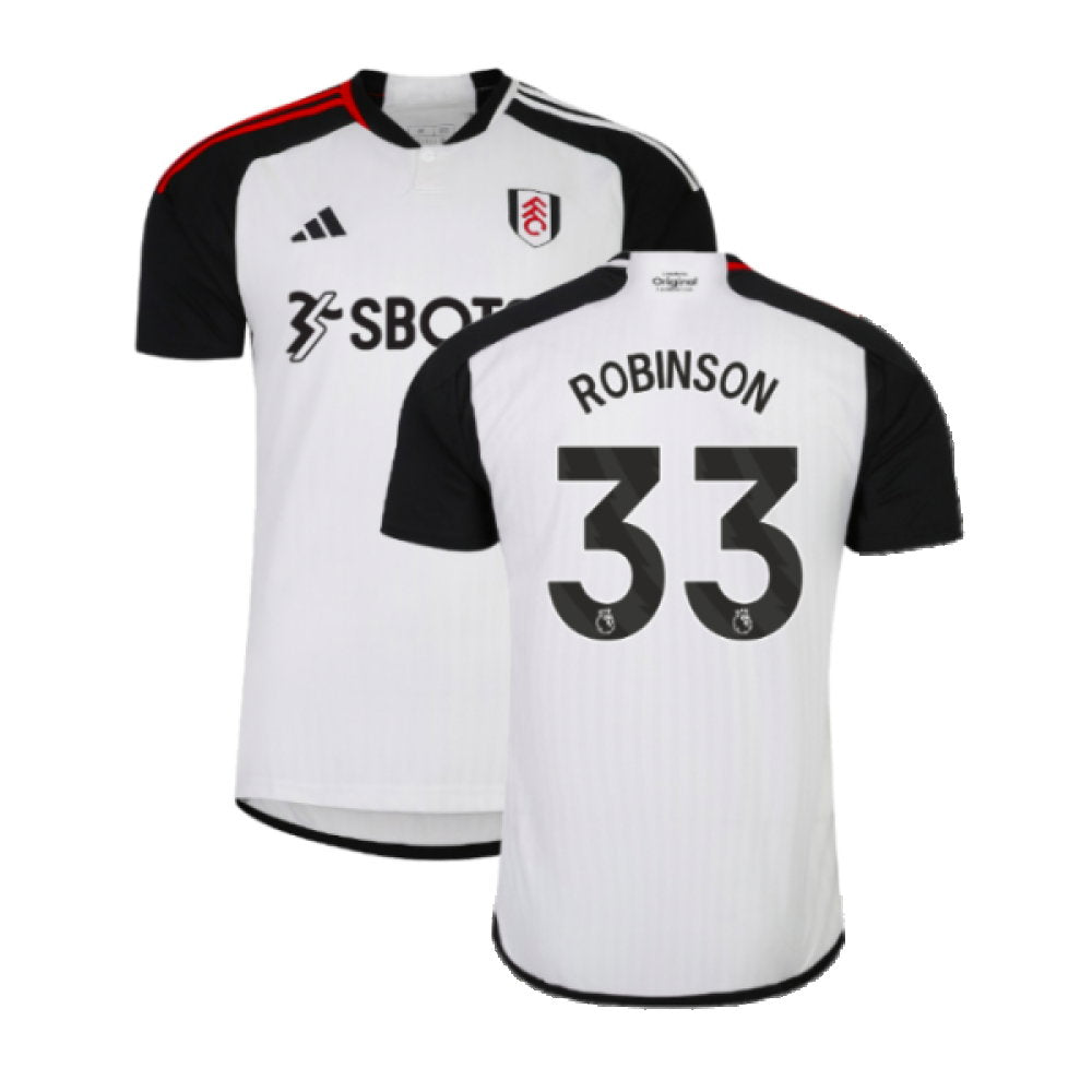 2023-2024 Fulham Home Shirt (Robinson 33)_0