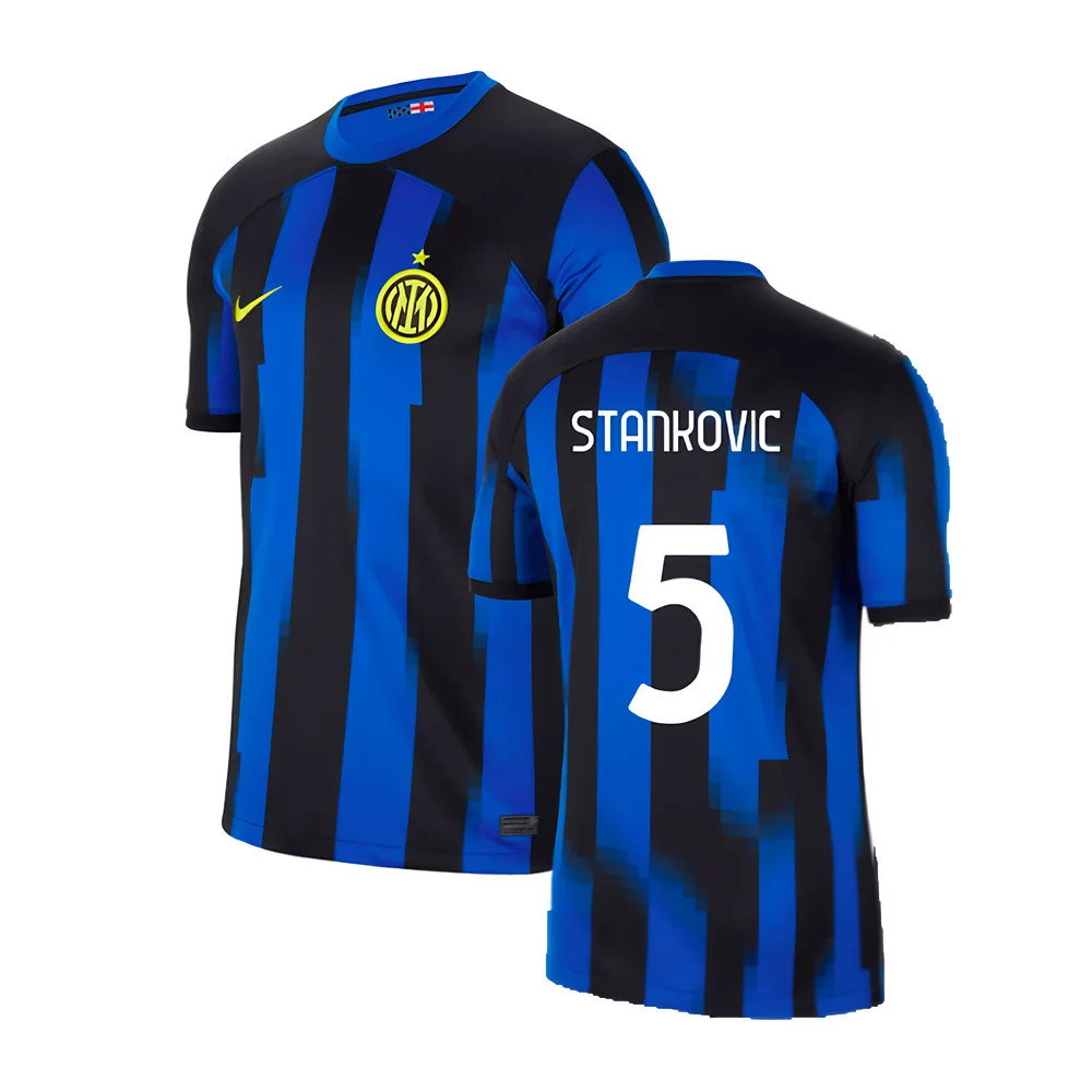 2023-2024 Inter Milan Home Shirt (Stankovic 5)_0