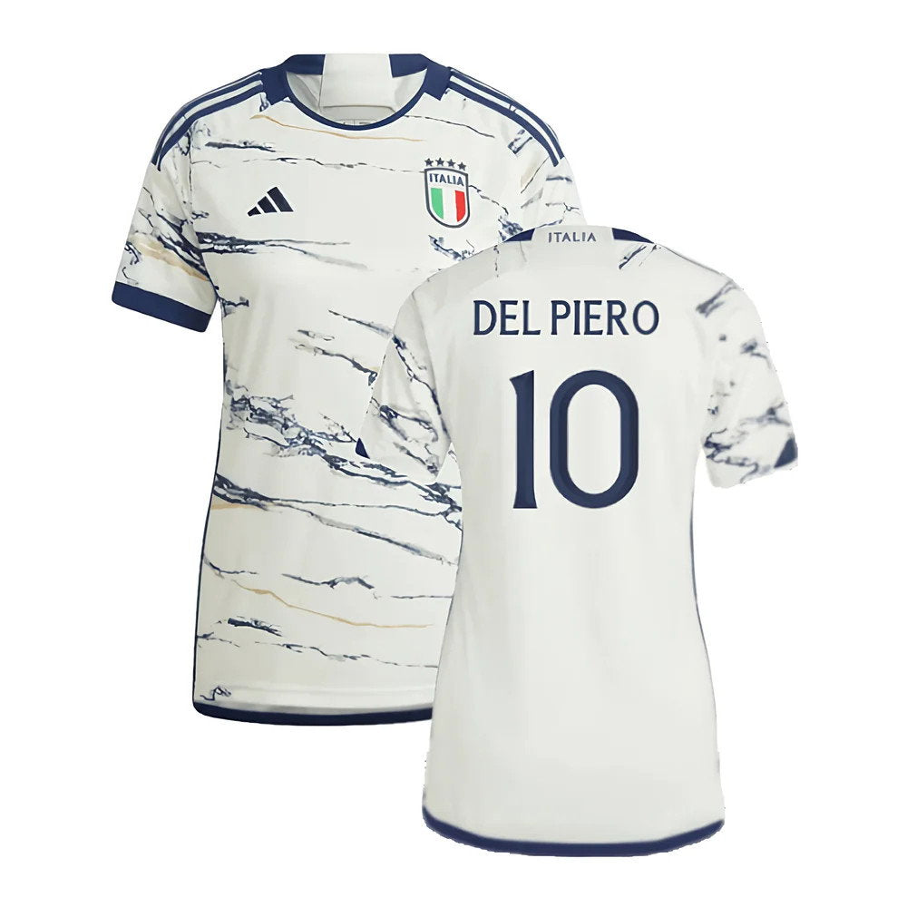 2023-2024 Italy Away Shirt (Ladies) (DEL PIERO 10)_0