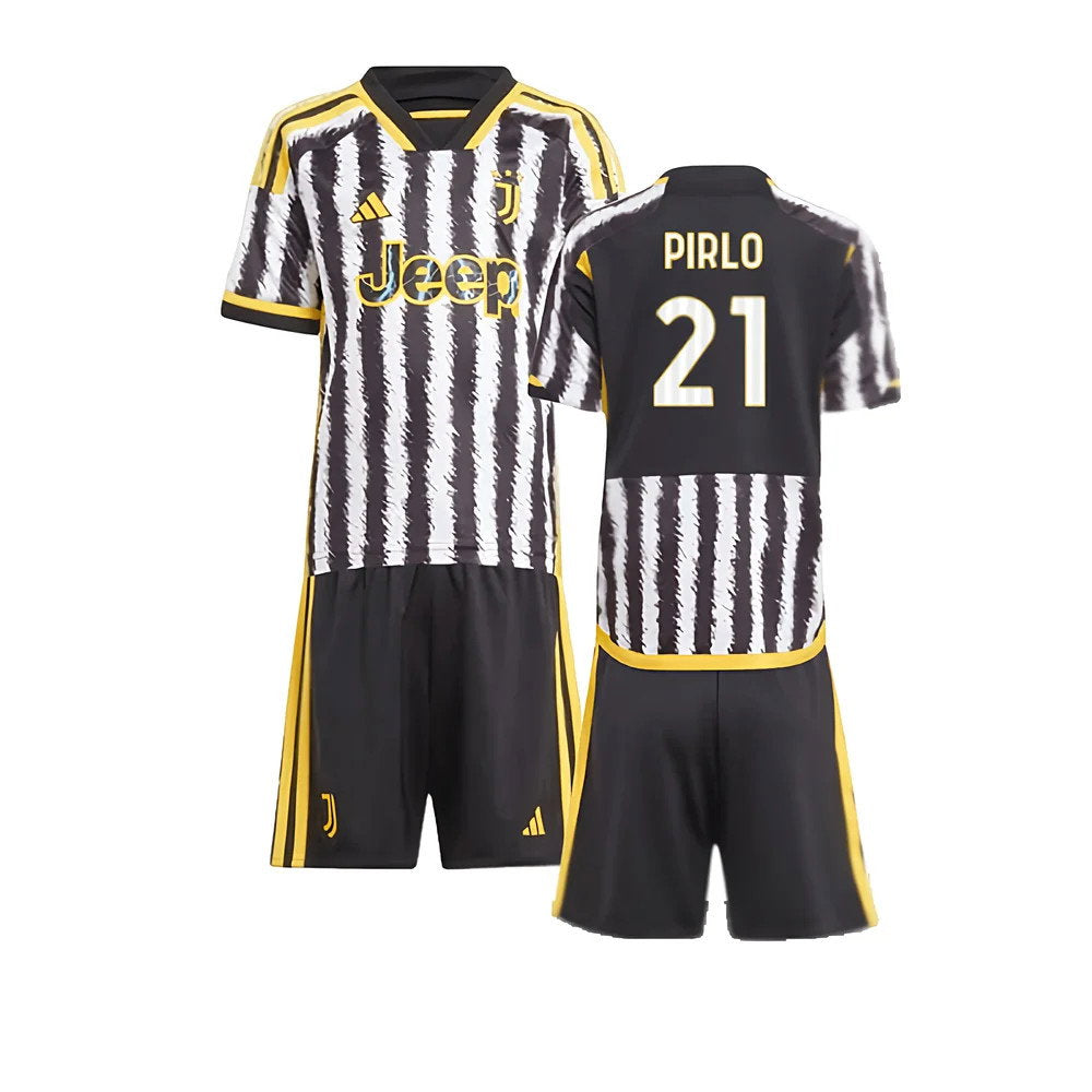 2023-2024 Juventus Home Mini Kit (PIRLO 21)_0