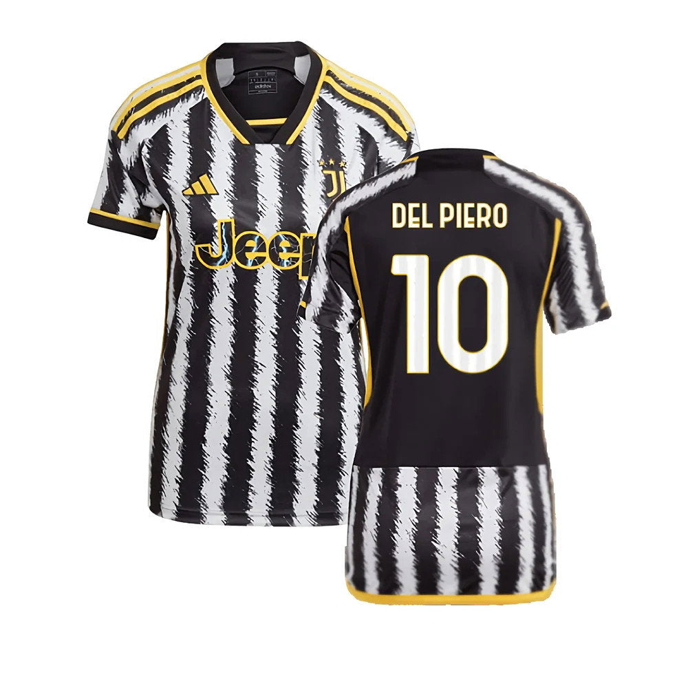 2023-2024 Juventus Home Shirt (Ladies) (DEL PIERO 10)_0