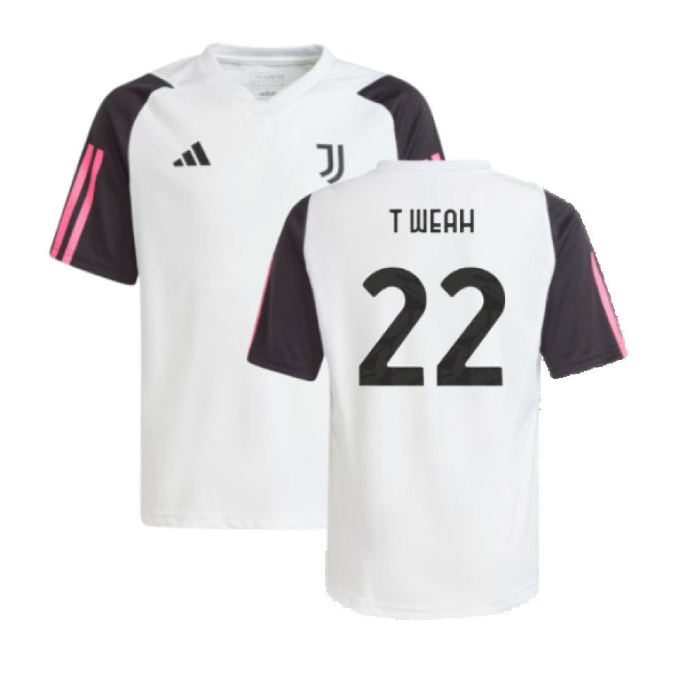 2023-2024 Juventus Training Shirt (White) - Kids (T WEAH 22)_0