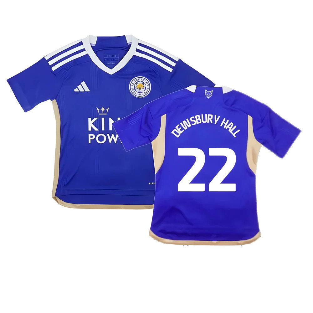 2023-2024 Leicester City Home Shirt (Kids) (Dewsbury Hall 22)_0