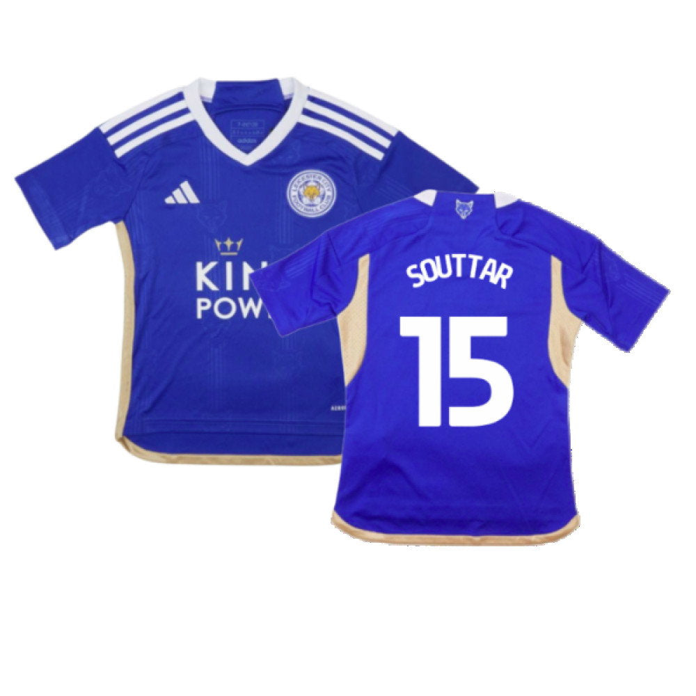 2023-2024 Leicester City Home Shirt (Kids) (Souttar 15)_0
