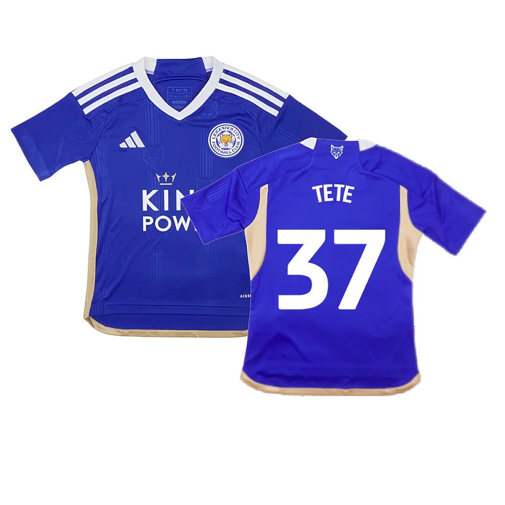 2023-2024 Leicester City Home Shirt (Kids) (Tete 37)_0