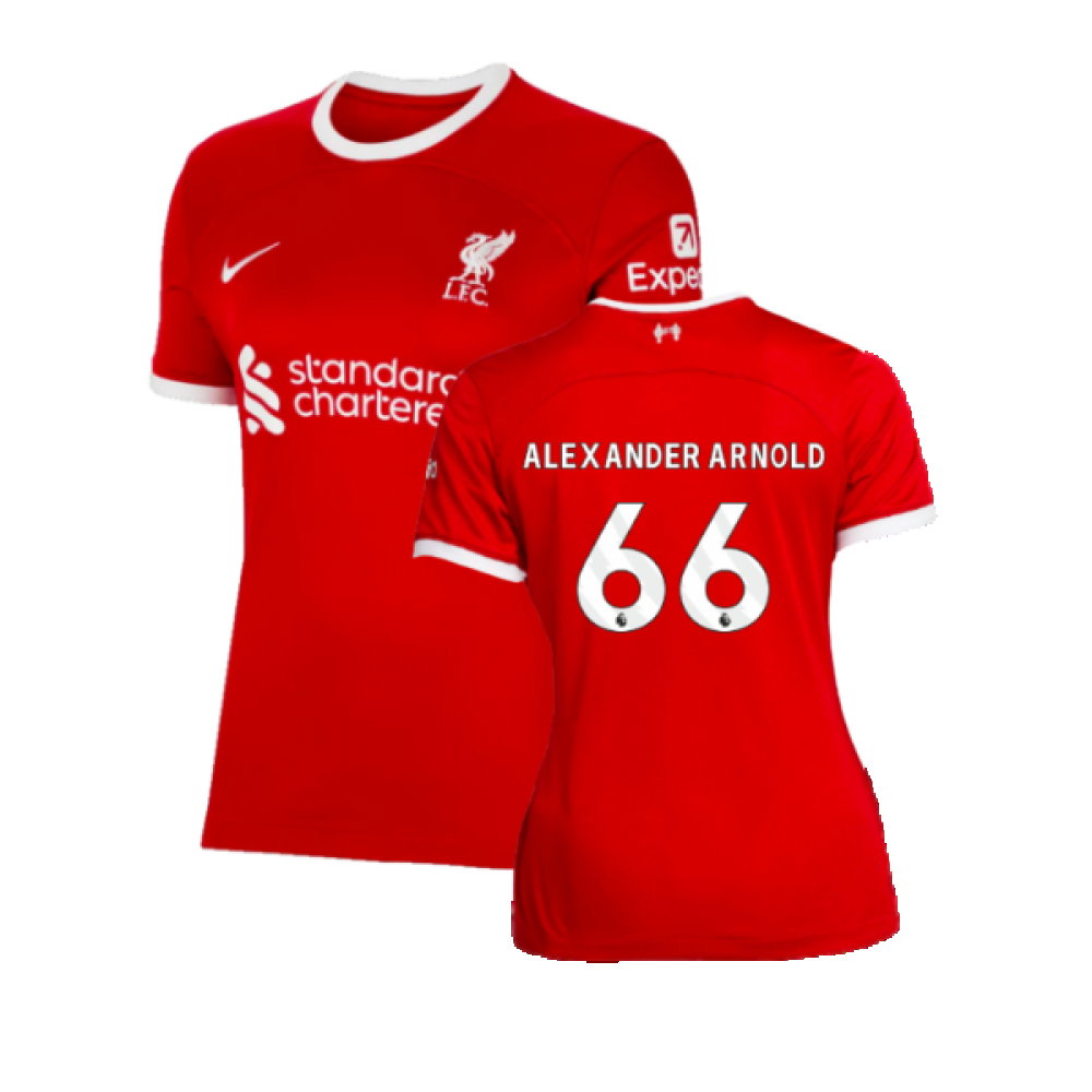 2023-2024 Liverpool Home Shirt (Ladies) (Alexander Arnold 66)_0