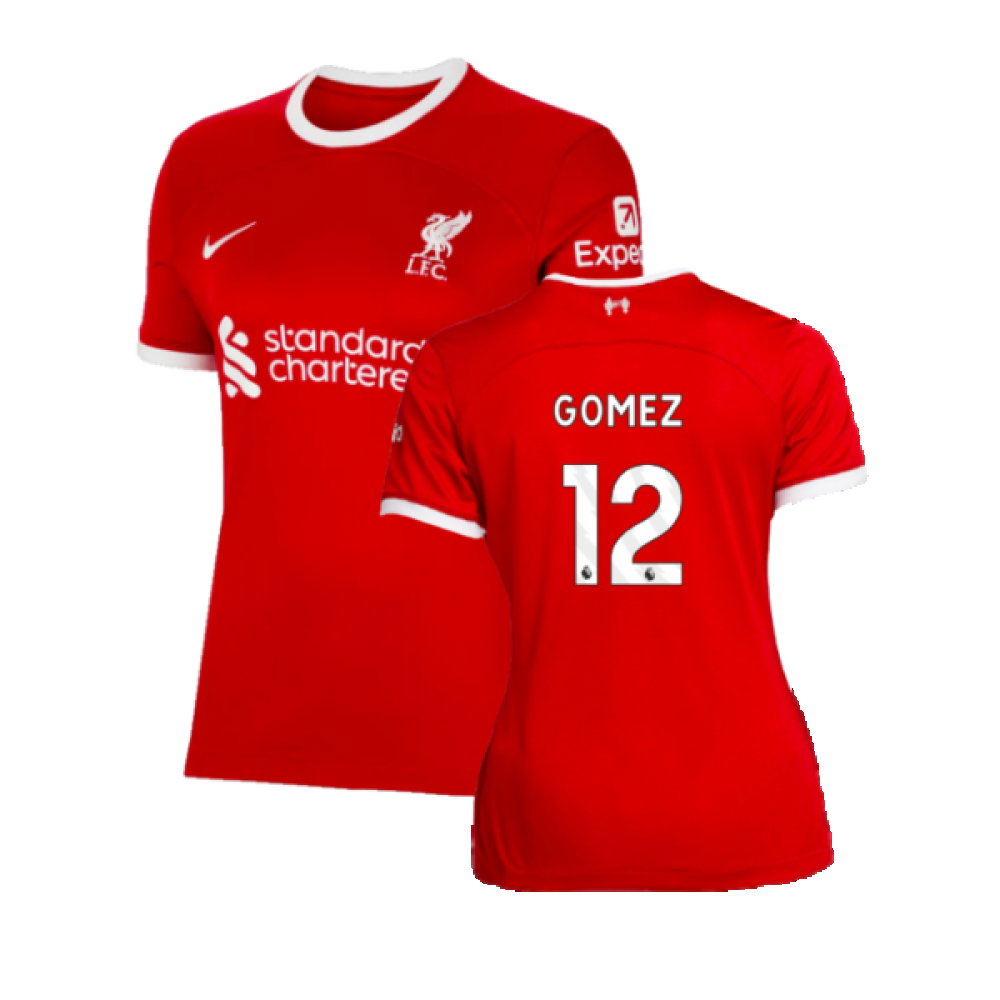 2023-2024 Liverpool Home Shirt (Ladies) (Gomez 12)_0