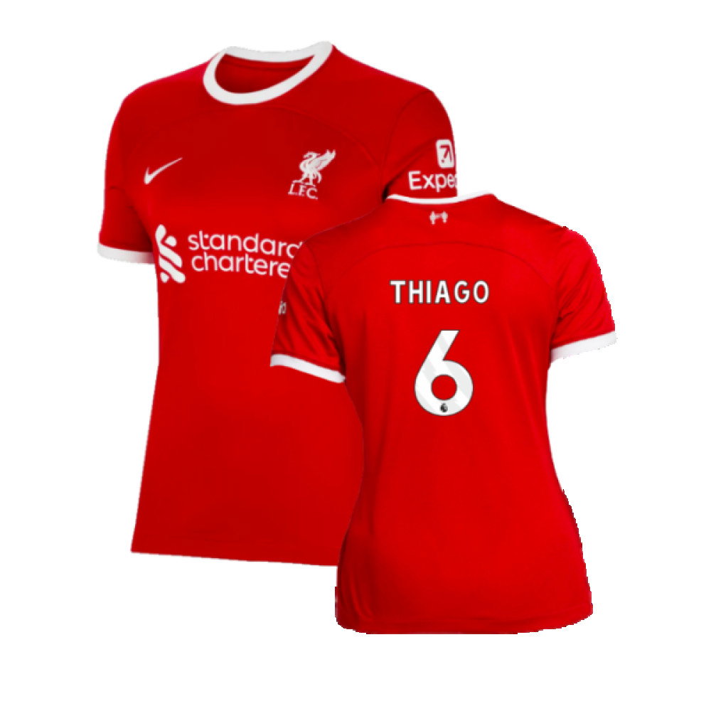 2023-2024 Liverpool Home Shirt (Ladies) (Thiago 6)_0