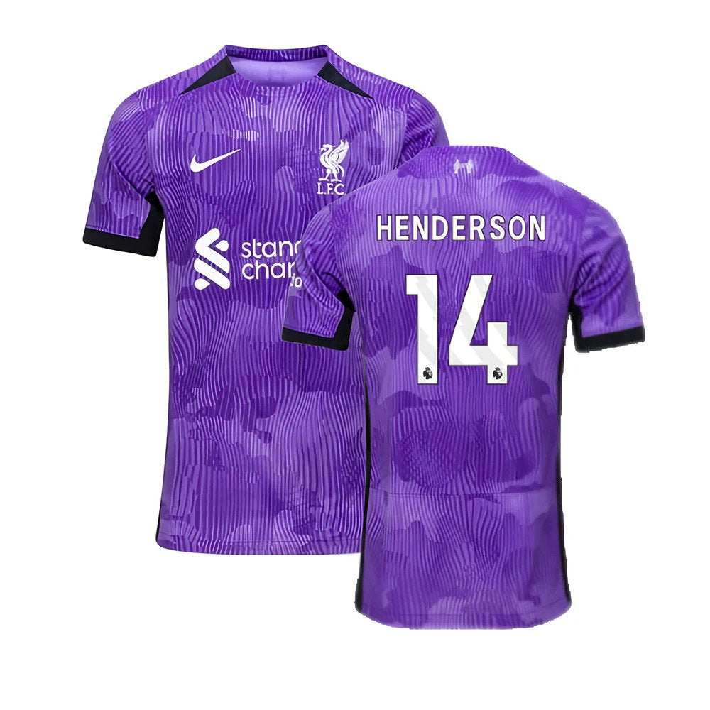 2023-2024 Liverpool Third Shirt (Kids) (Henderson 14)_0