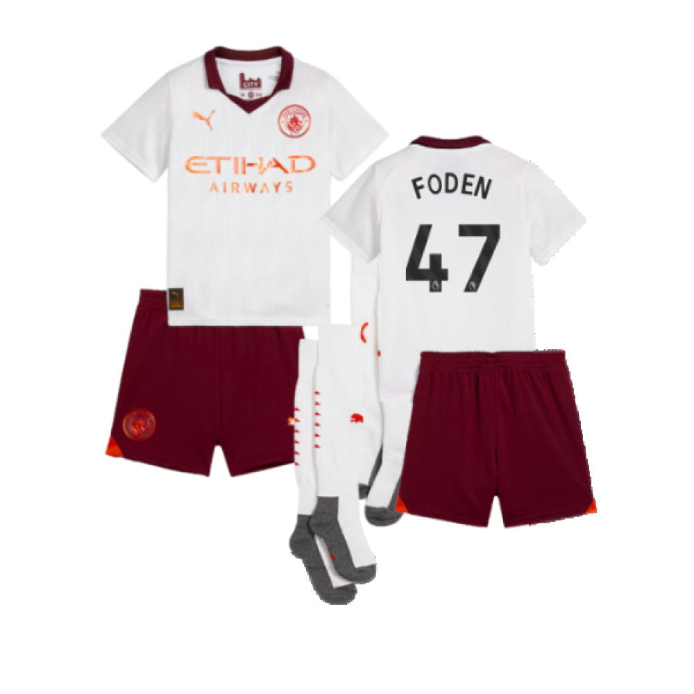 2023-2024 Man City Away Mini Kit (FODEN 47)_0