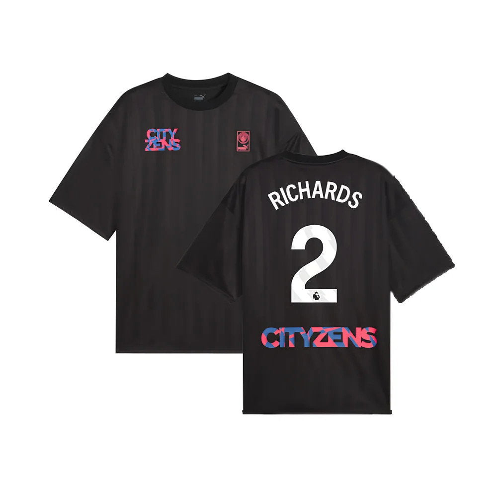 2023-2024 Man City FtblNrgy Jersey (Black) (RICHARDS 2)_0