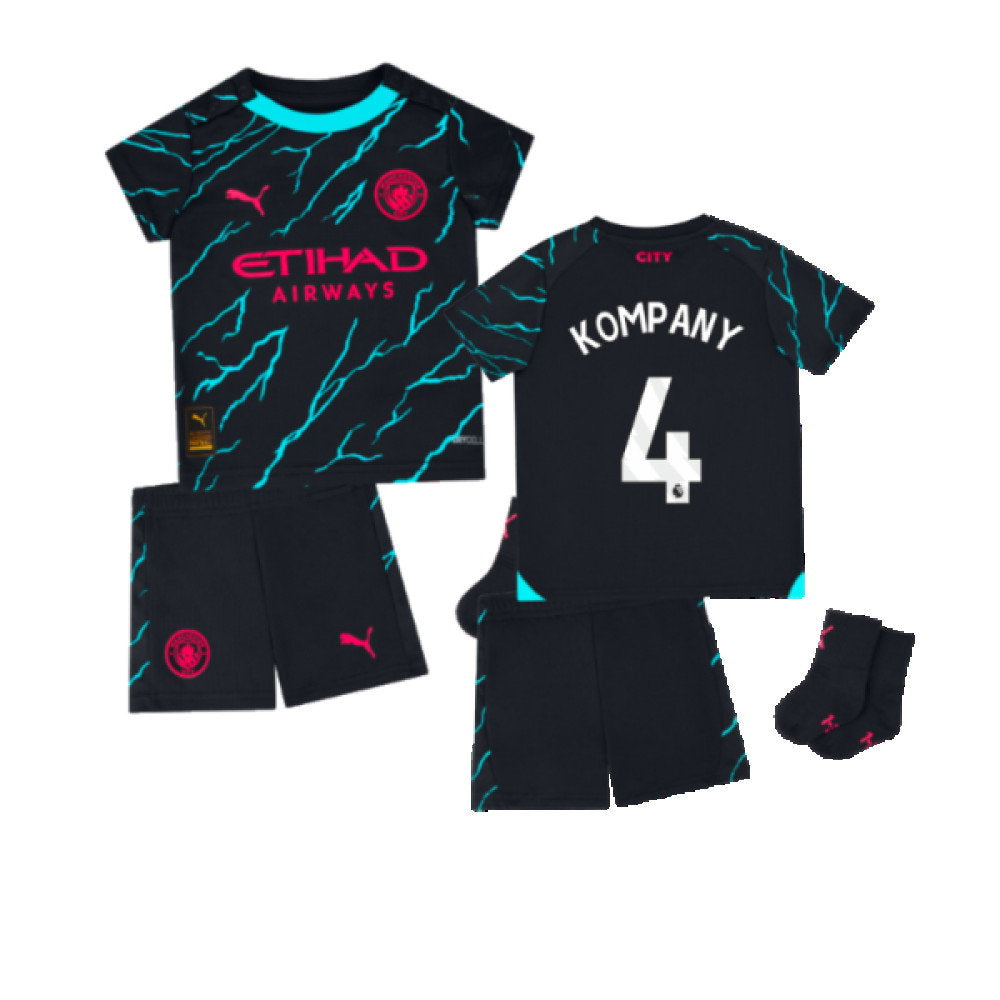 2023-2024 Man City Third Baby Kit (KOMPANY 4)_0