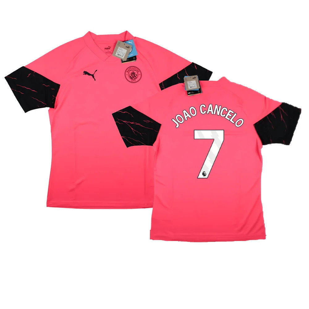 2023-2024 Man City Training Jersey (Sunset Glow) (JOAO CANCELO 7)_0