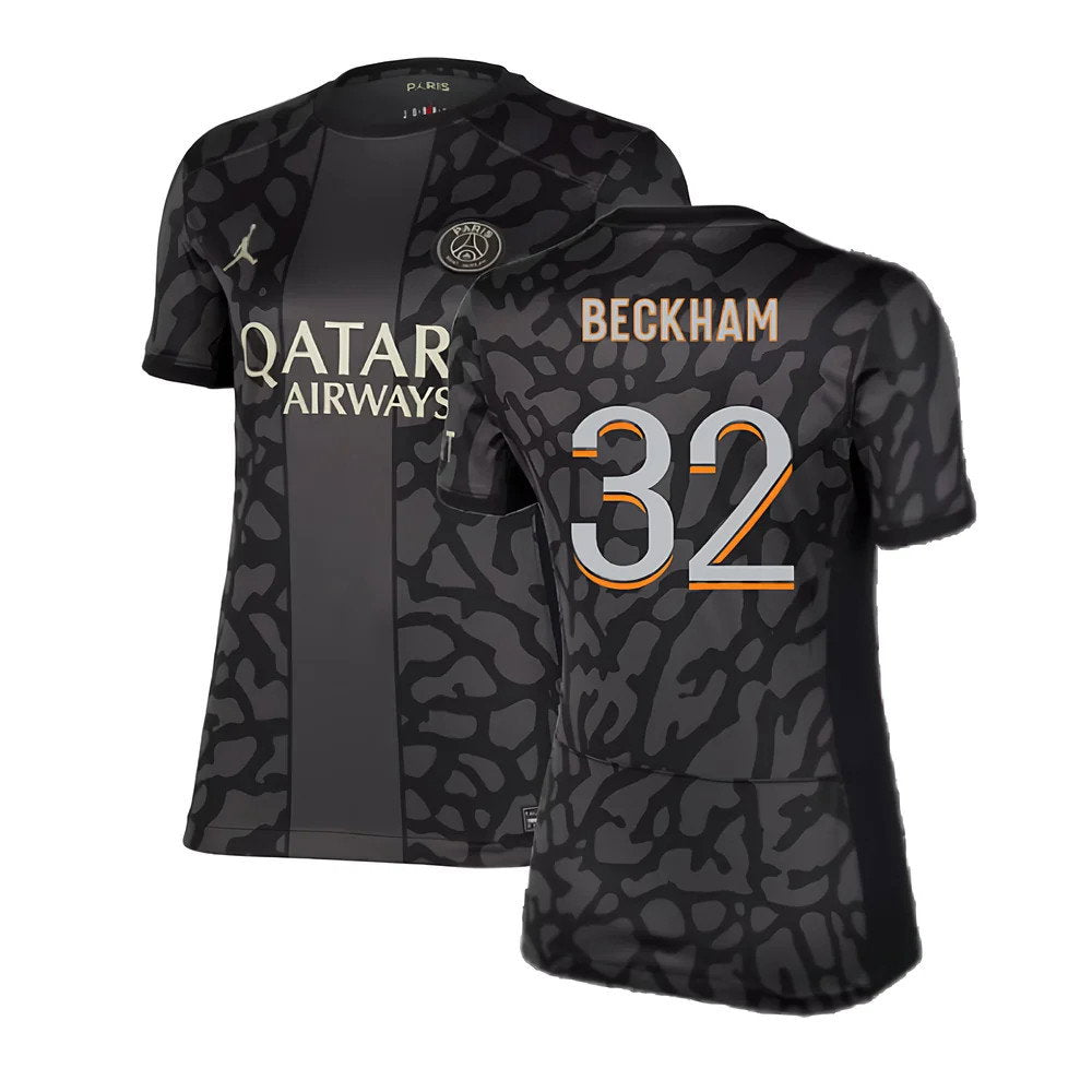2023-2024 PSG Third Shirt (Womens) (Beckham 32)_0