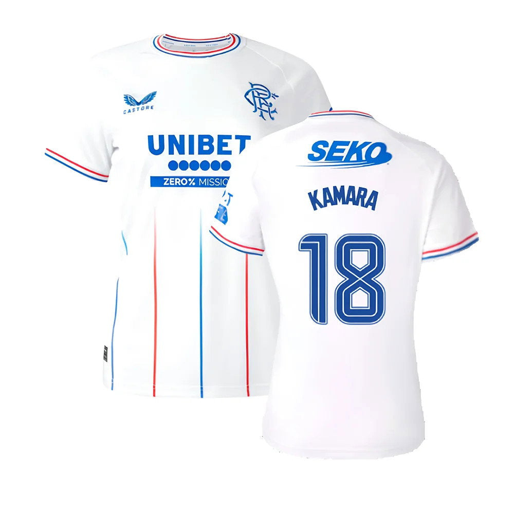 2023-2024 Rangers Away Shirt (Ladies) (Kamara 18)_0