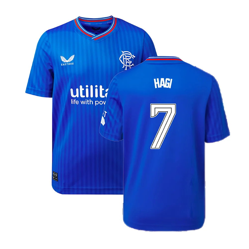 2023-2024 Rangers Home Shirt (Kids) (Hagi 7)_0