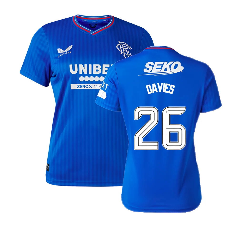 2023-2024 Rangers Home Shirt (Ladies) (Davies 26)_0